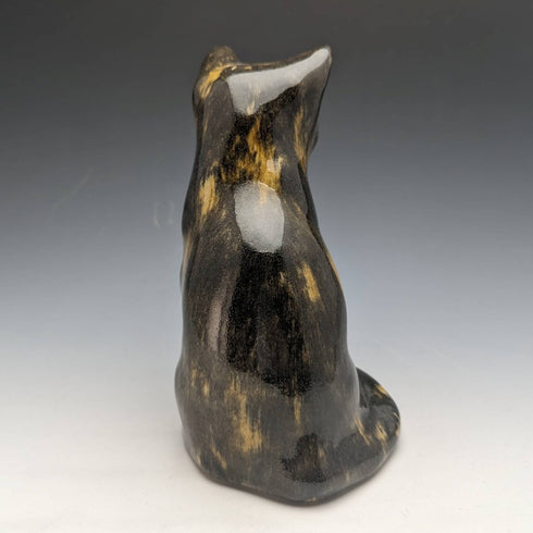 British Winstan Ray Kensington Cat Sabi Cat Pottery Figurine (Size 2)